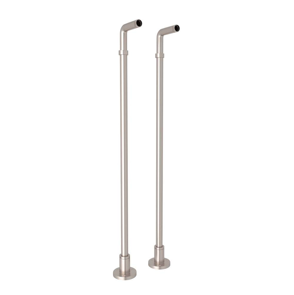 Rohl - Floor Pillar Unions - Satin Nickel