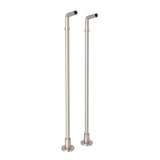 Rohl - Floor Pillar Unions - Satin Nickel