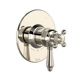Rohl - 1/2'' Therm & Pressure Balance Trim With 3 Functions - Polished Nickel