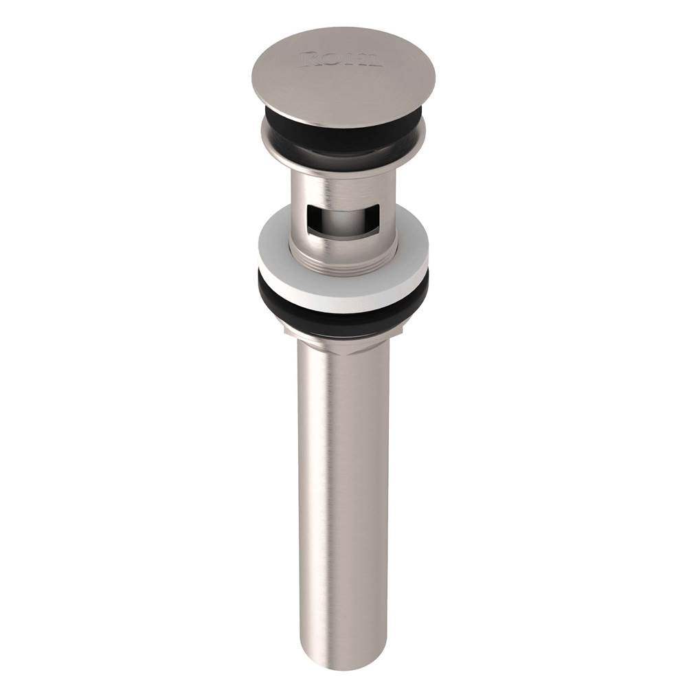 Rohl - Lavatory Universal Push Drain - Satin Nickel
