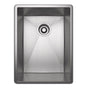 Rohl - ForzeE 13'' Single Bowl Stainless Steel Kitchen Or Bar/Food Prep Sink - Brushed Stainless Steel