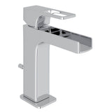 Rohl - QuartileE Single Handle Lavatory Faucet With Trough - Polished Chrome
