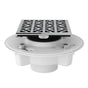 Rohl - PVC 2'' X 3'' Drain Kit With 3146 Petal Decorative Cover - Polished Chrome