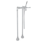 Rohl - San GiovanniE Floor Mount Tub Filler - Polished Chrome