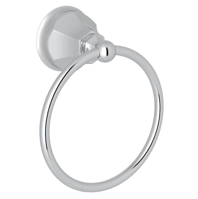 Rohl - Palladian Towel Ring - Polished Chrome