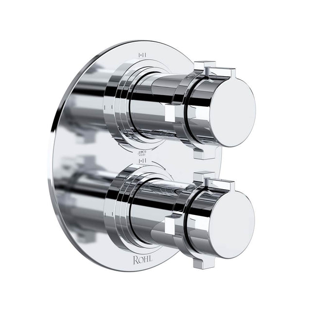 Rohl - Lombardia 3/4'' Therm & Pressure Balance Trim With 6 Functions - Polished Chrome