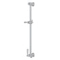 Rohl - 24'' Slide Bar With Integrated Volume Control And Outlet - Polished Chrome