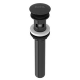 Rohl - Lavatory Universal Push Drain - Matte Black