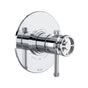 Rohl - CampoE 1/2'' Therm & Pressure Balance Trim With 2 Functions - Polished Chrome