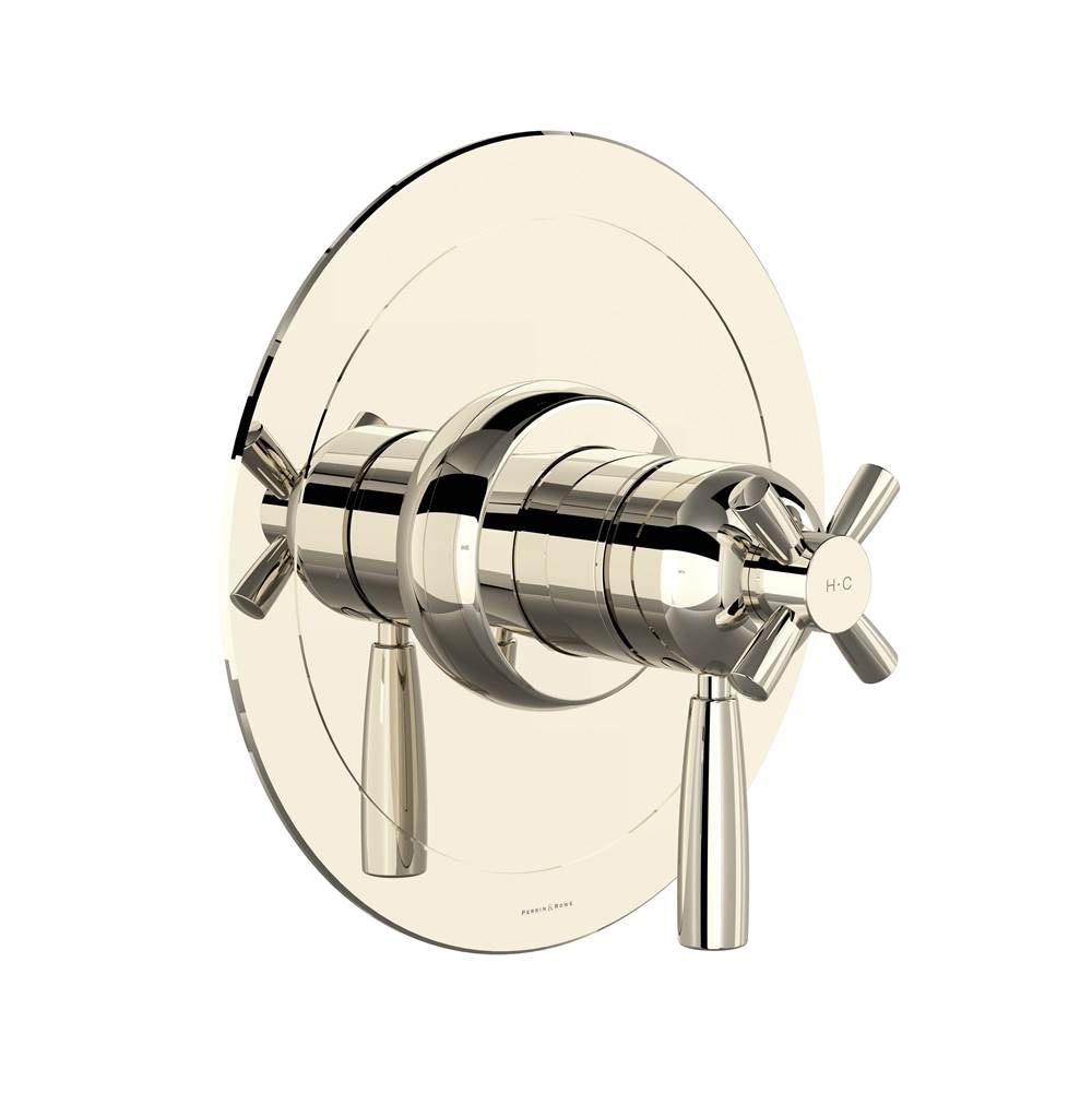 Rohl - HolbornE 1/2'' Therm & Pressure Balance Trim With 2 Functions - Polished Nickel