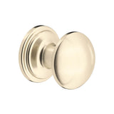 Rohl - Small Button Drawer Pull Knobs - Set of 5 - Satin Nickel