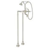 Rohl - Floor Mount Tub Filler - Polished Nickel