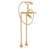 Rohl - Palladian Floor Mount Tub Filler - Italian Brass