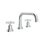 Rohl - Lombardia Widespread Lavatory Faucet With U-Spout - Polished Chrome
