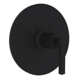 Rohl - Lombardia 3/4'' Thermostatic Trim Without Volume Control - Matte Black