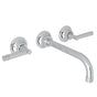 Rohl - Graceline Wall Mount Tub Filler Trim - Polished Chrome
