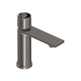 Rohl - EclissiE Single Handle Lavatory Faucet - Satin Nickel With Polished Chrome