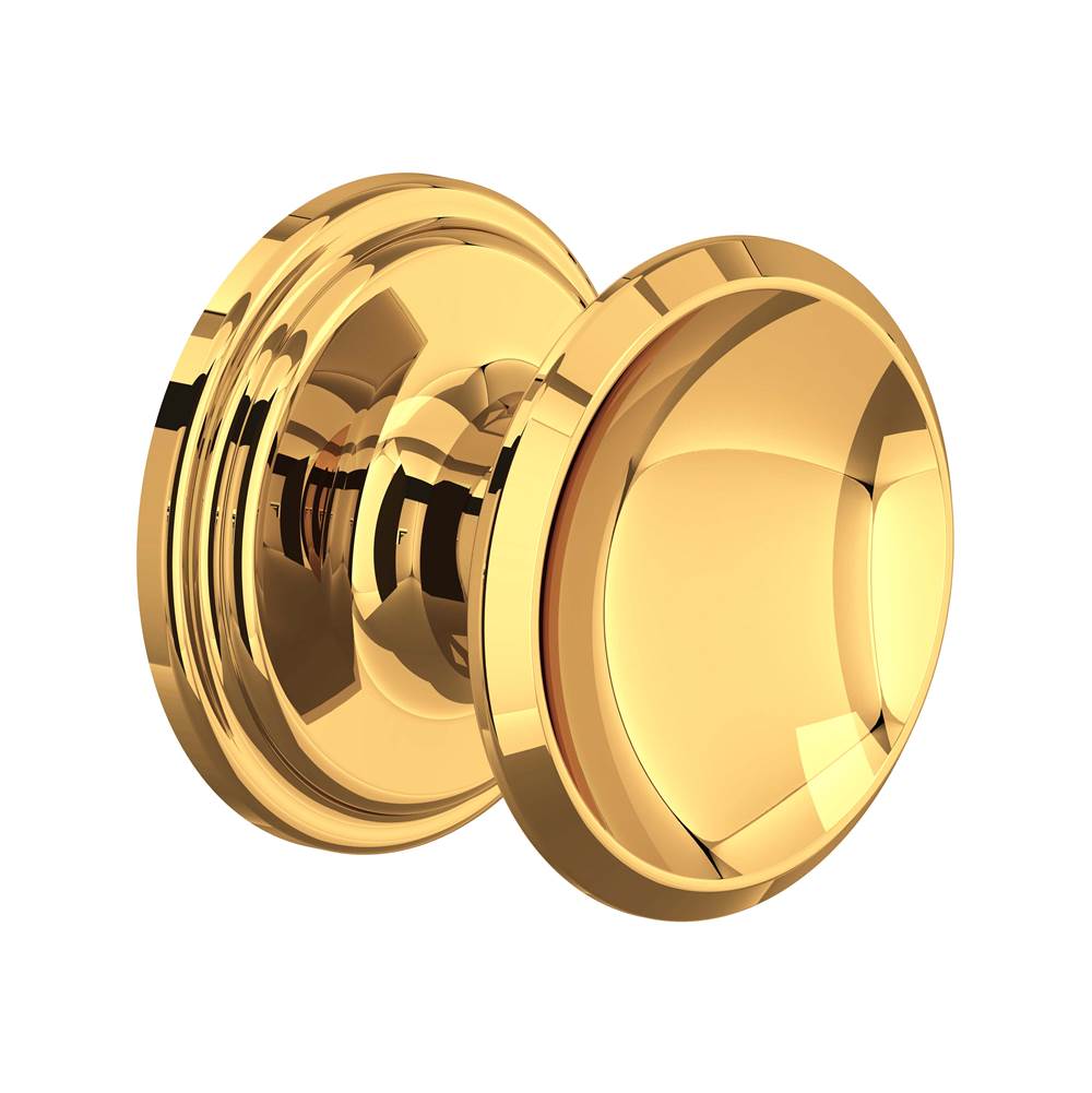 Rohl - Large Concave Drawer Pull Knobs - Set of 5 - English Gold