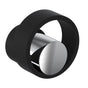 Rohl - EclissiE Trim For Volume Control And Diverter - Matte Black With Polished Chrome