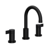 Rohl - TenerifeE Widespread Lavatory Faucet With C-Spout - Matte Black