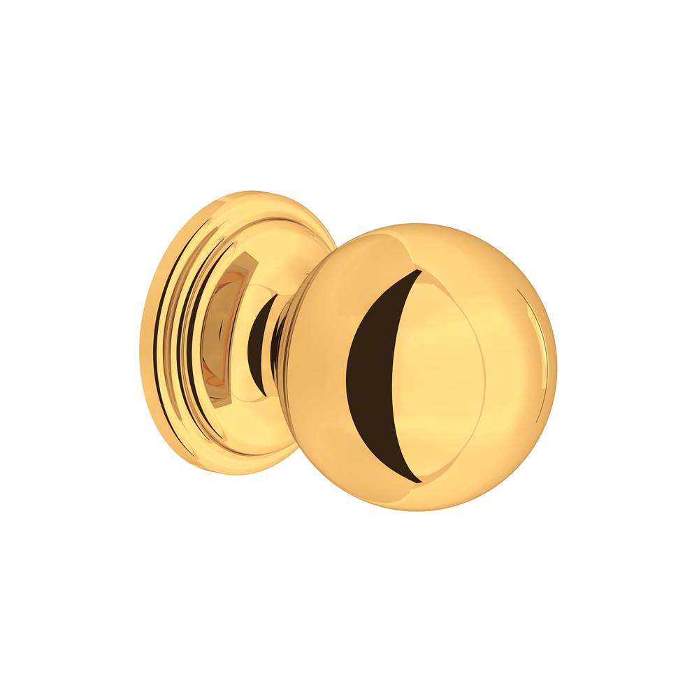 Rohl - Small Rounded Drawer Pull Knobs - Set of 5 - English Gold
