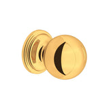 Rohl - Small Rounded Drawer Pull Knobs - Set of 5 - English Gold