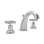Rohl - Lombardia Widespread Lavatory Faucet With C-Spout - Polished Chrome