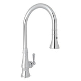 Rohl - PatriziaE Pull-Down Kitchen Faucet - Polished Chrome