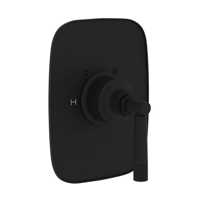 Rohl - Graceline 3/4'' Thermostatic Trim Without Volume Control - Matte Black