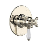 Rohl - 1/2'' Therm & Pressure Balance Trim With 3 Functions - Polished Nickel