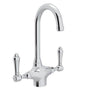 Rohl - San Julio Two Handle Bar/Food Prep Kitchen Faucet - Polished Chrome