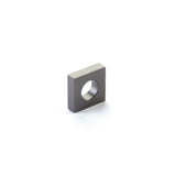 Schaub And Company - Knob, Modern Oval Slot, Gun Metal, 1'' Width, 7/8'' cc - Gun Metal