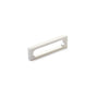 Schaub And Company - Pull, Modern Oval Slot, Brushed Nickel, 3-1/2'' cc - Brushed Nickel