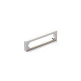 Schaub And Company - Pull, Modern Oval Slot, Polished Nickel, 3-1/2'' cc - Polished Nickel