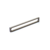 Schaub And Company - Pull, Modern Oval Slot, Gun Metal, 8'' cc - Gun Metal