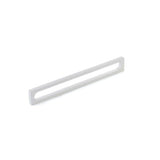 Schaub And Company - Pull, Modern Oval Slot, Matte White, 8'' cc - Matte White