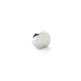 Schaub And Company - Knob, Modern Oval, Polished Nickel, 1'' Width, 7/8'' cc - Polished Nickel