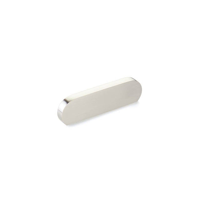 Schaub And Company - Pull, Modern Oval, Brushed Nickel, 3'' cc - Brushed Nickel