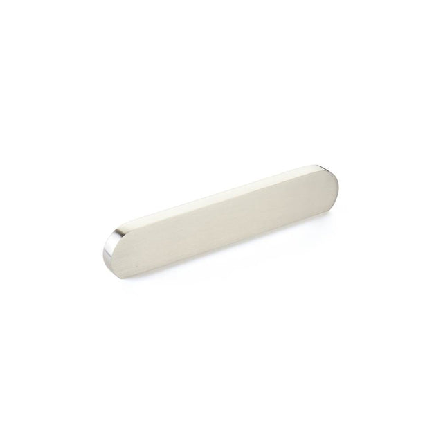 Schaub And Company - Pull, Modern Oval, Brushed Nickel, 4'' and 5'' cc - Brushed Nickel