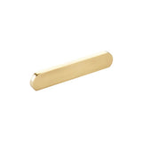 Schaub And Company - Pull, Modern Oval, Vintage Brass, 4'' and 5'' cc - Vintage Brass