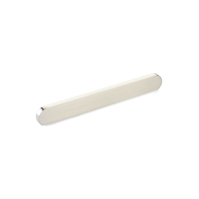 Schaub And Company - Pull, Modern Oval, Brushed Nickel, 160mm and 8'' cc - Brushed Nickel