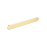 Schaub And Company - Pull, Modern Oval, Satin Brass, 160mm and 8'' cc - Satin Brass