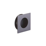 Schaub And Company - Urbano, Square Recessed Pull, Gun Metal, 3'' Overall - Gun Metal