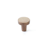 Schaub And Company - Turno, Round Knob, Light Bronze, 1-1/4'' dia - Natural Bronze