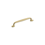 Schaub And Company - Avenue, Cabinet Pull 6'' cc, Satin Brass - Satin Brass