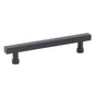 Schaub And Company - NOHO, Cabinet Pull, Square, 5'' cc, Matte Black - Matte Black