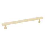 Schaub And Company - NOHO, Cabinet Pull, Square, 8'' cc, Satin Brass - Satin Brass