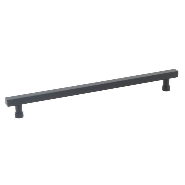 Schaub And Company - NOHO, Cabinet Pull, Square, 10'' cc, Matte Black - Matte Black