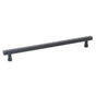 Schaub And Company - NOHO, Cabinet Pull, Square, 10'' cc, Matte Black - Matte Black