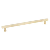 Schaub And Company - NOHO, Cabinet Pull, Square, 10'' cc, Vintage Brass - Vintage Brass